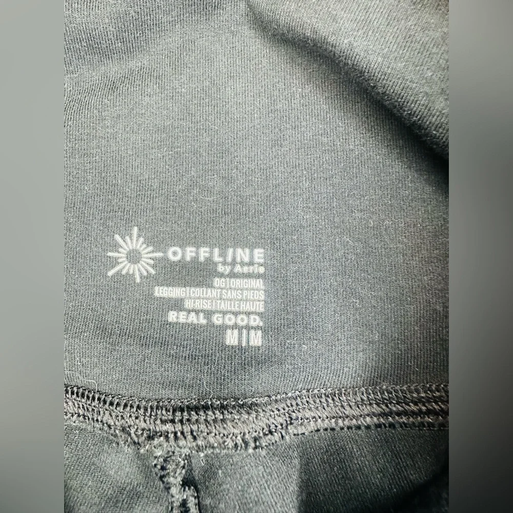 Offline by Aerie OG Original High Rise Black Leggings | Size Medium